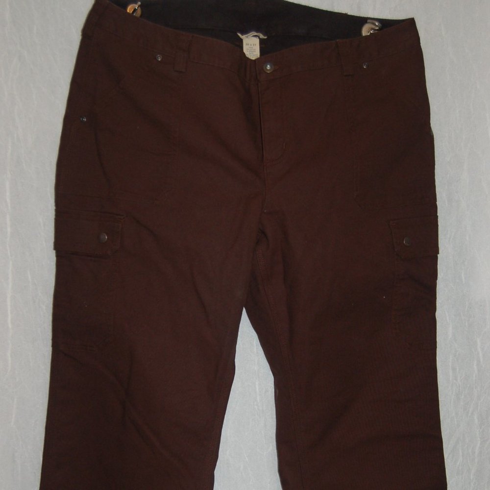Duluth Flex Fire Hose Fleece Lined Work Pants